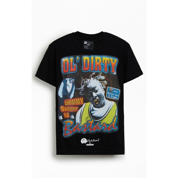 ODB Reason Men’s Black Ol' Dirty Bastard Short Sleeve Cotton T-Shirt Tee Size XL - Picture 3 of 7